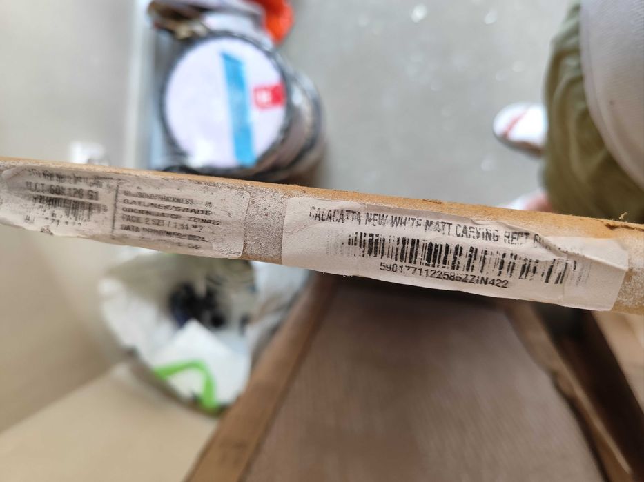 Gres Calacatta new white mat carring 60x120