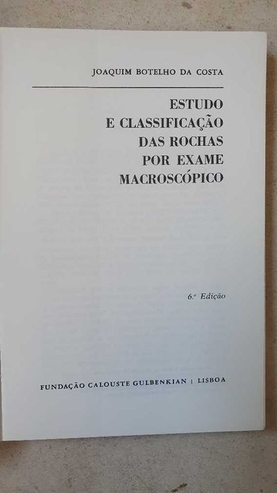 Study and Classification of Rocks by Macroscopic Examination64752125142531123