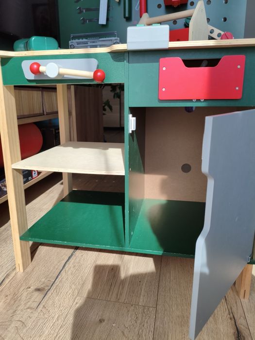 Warsztat parside z narzędziami