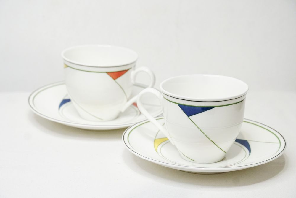 Villeroy & Boch TRIO  Jubileuszowy Serwis Kawowy | Bone China | Design