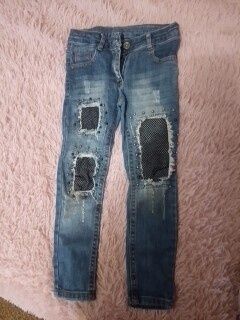 Джинси дитячі класичні, р. 6-7 років