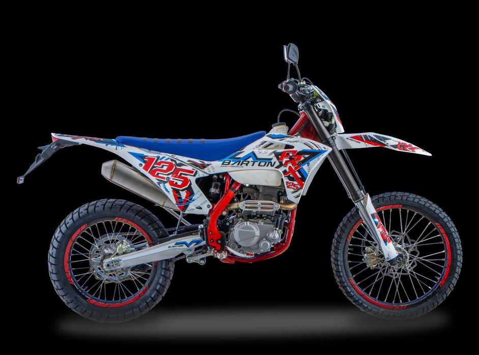Dostawa Gratis !!! Cross Enduro BARTON FRX 125 cc z Homologacją, Mocny