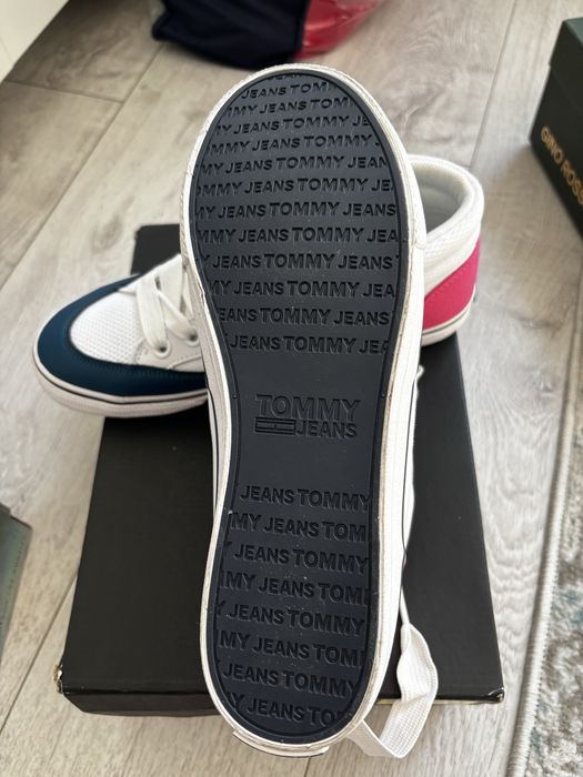 NOWE buty Tommy Jeans Mid Playful Vulc damskie | Rozmiar 39 (25 cm)