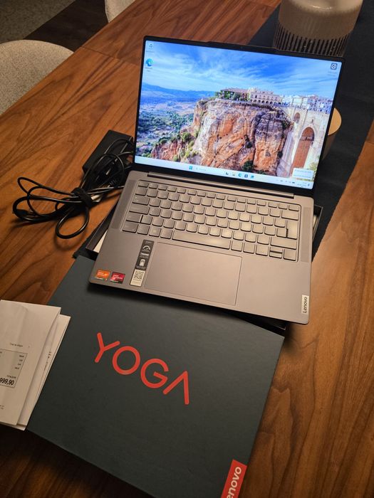 Lenovo Yoga Pro 7 Ryzen 7 32GB 1TB NOVO. Troca/Retoma. Fatura, Garantia, caixa, acessórios