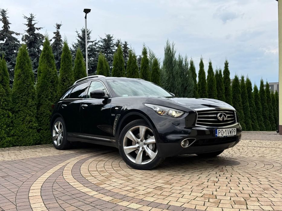 Infiniti QX70 Salon Polska, serwis ASO co rok, zadbany