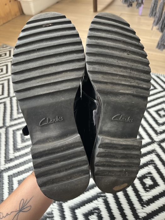 Mokasyny skorzane clarks 38