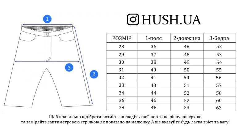 Джинсові чоловічі шорти МОМ / Мужские джинсовые шорты 4 КОЛЬОРИ