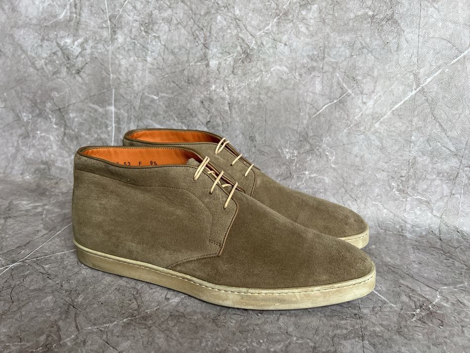 Santoni ботинки мужские 43,5