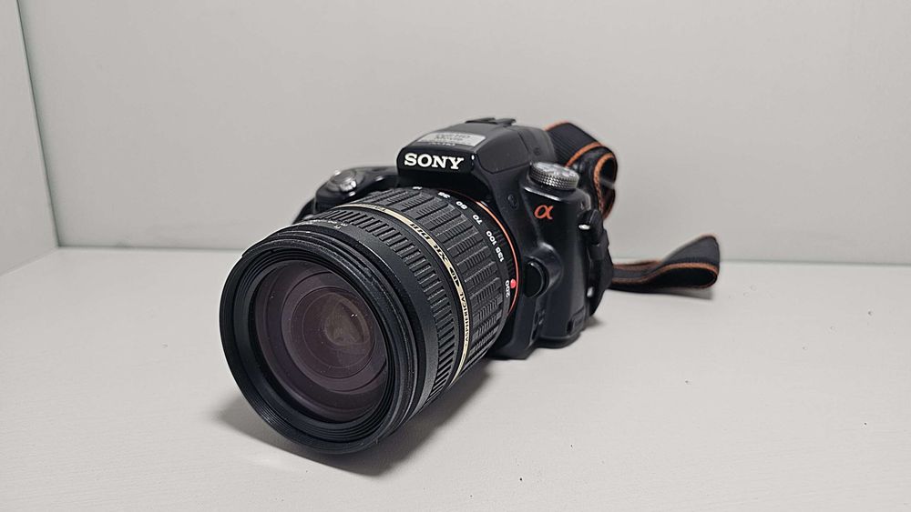 Фотоапарат Sony Alpha SLT-A35 + Tamron AF 18-200mm f/3.5-6.3