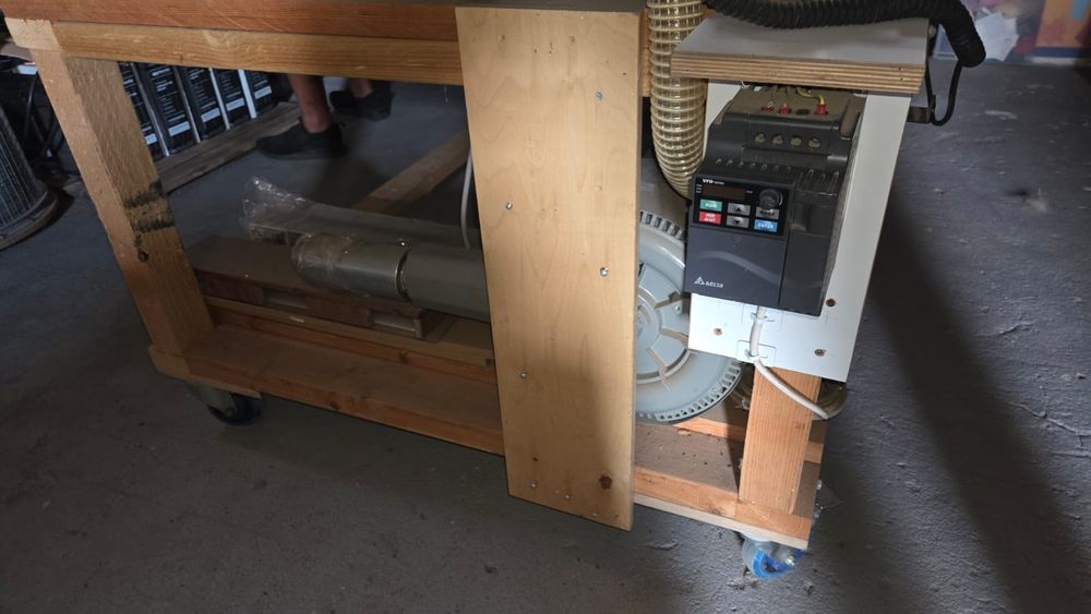 CNC Router Profissional Petra Haase AL1290 Profi + Mesa Vácuo + VCarve Pro