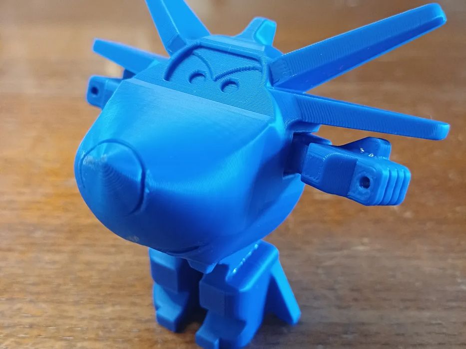 Robô Avião Transformável Super Wings (Chase)