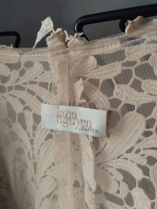 Lana Nguyen L-XL sukienka koronkowa ażurowa