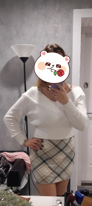 Кофта біла нарядна