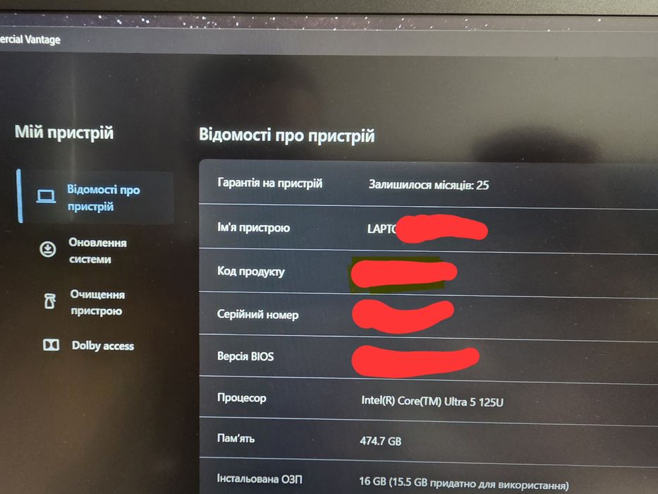 ThinkPad T14 Gen 5 Ultra 5/16gb/512gb ips Touch screen lenovo як новий