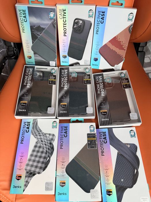 Оригинал! Премиум чехол Benks iphone 15 16 17 pro max pitaka