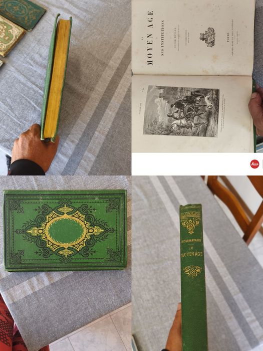 Livros franceses troco por selos
