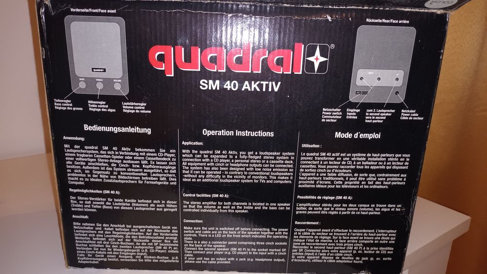 Kolumny aktywne QUADRAL SM  40 active