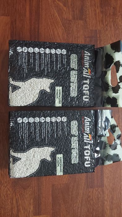 Наполнитель для котов, AnimAll Tofu, Энимал, Соевый Тофу, Наповнювач