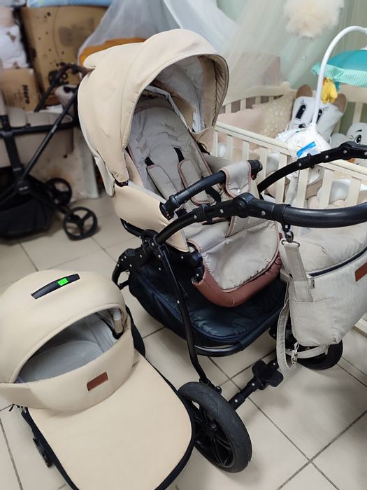 Коляска 2в1  из экольна