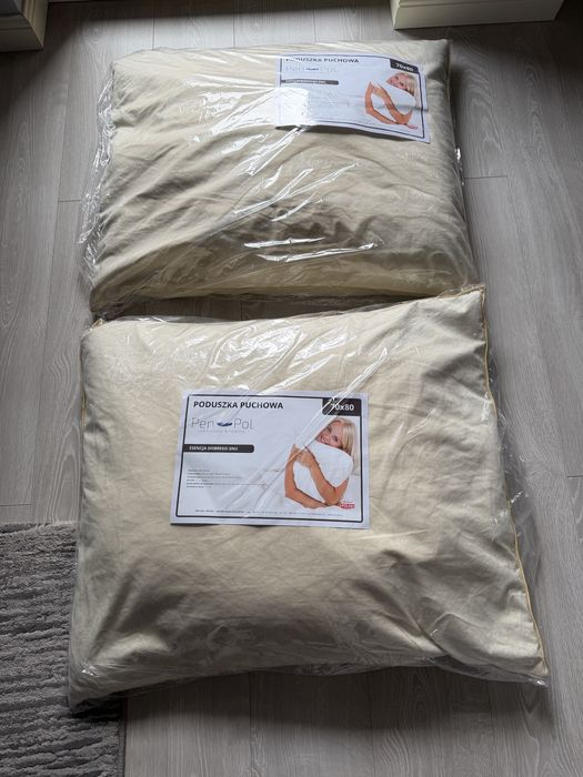 Poduszki Puchowe  2szt