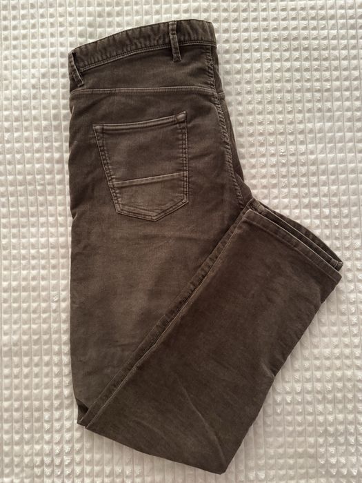 Штани вельветові Massimo Dutti чоловічі