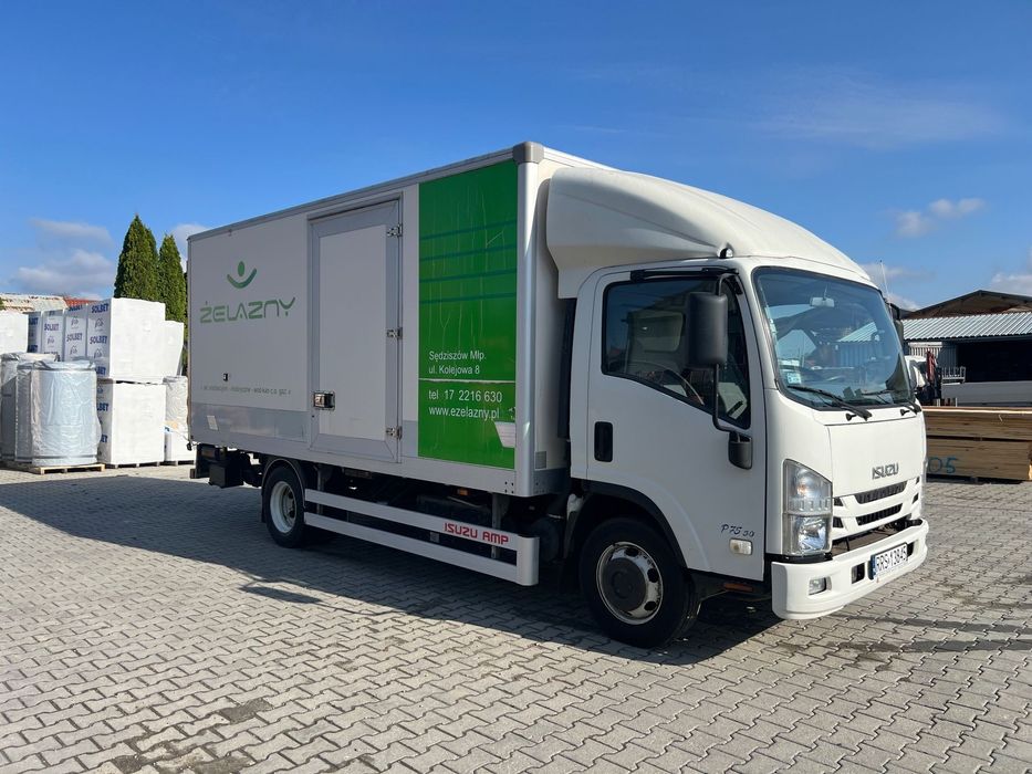 Isuzu P75 3.0  ISUZU P75 3.0 2015 Automat Kontener + Winda