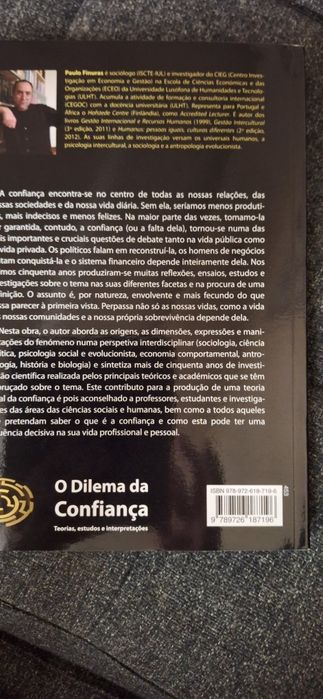 O dilema da confiança