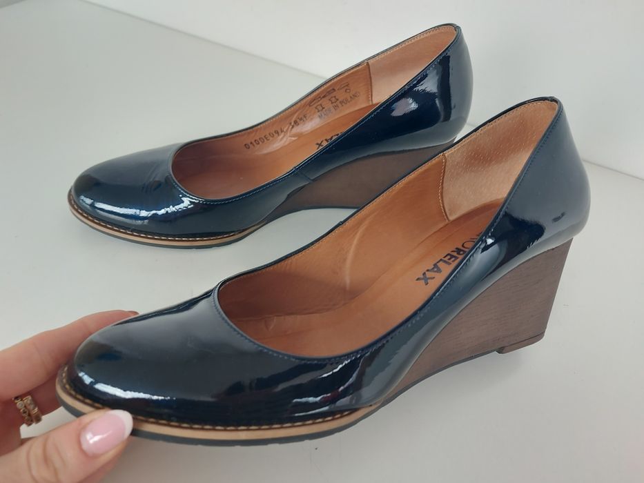 Buty damskie czółenka Ryłko Relax w rozmiarze 38,5