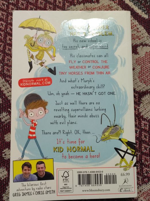 Книга Kid Normal: Kid Normal 1 Автори: Грег Джеймс та Кріс Сміт