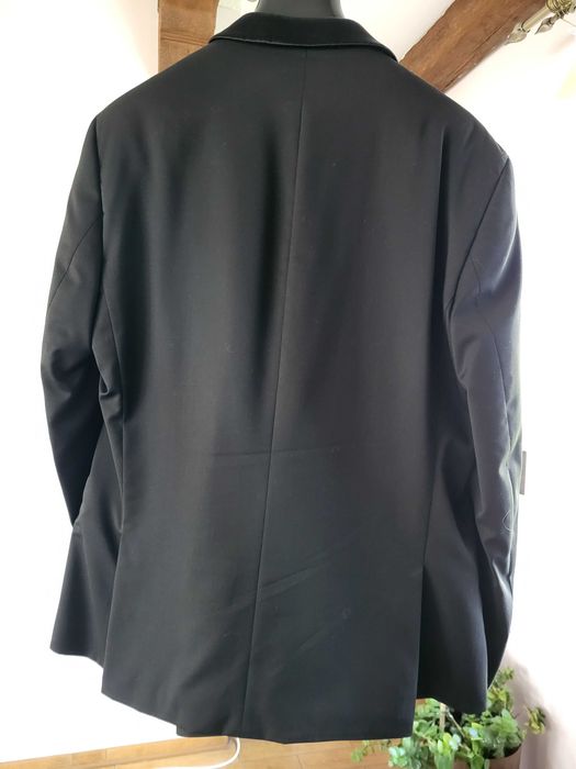 Garnitur ślubny smoking czarny 52/176