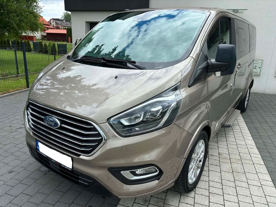 Ford Tourneo Custom 2.0 diesel 170 KM 8-osobowy Navi Skóra Xenon Klima ZAMIANA RATY !!!
