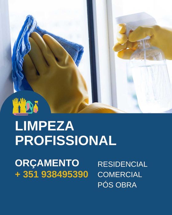 Serviços rápidos de limpeza – Cascais