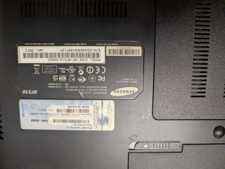 Ноутбук Samsung RF510