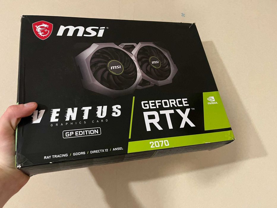 MSI GRTX 2070 Ventus GP Edition 8GB: 5 500 грн. - Комплектуючі та ...