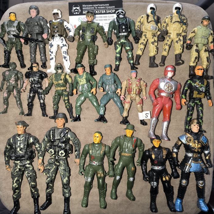 Фигурки людей солдаты военные чап мей chap mei человечки lanard Hasbro