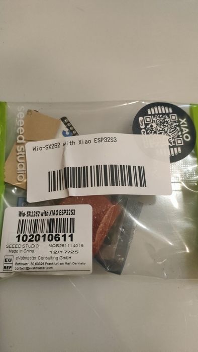 Seeed XIAO ESP32-S3 + SX1262 – NOWY