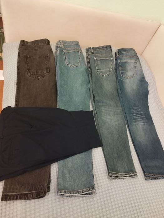 Джинсы Colin`s на 14-15 лет, джинсы Levis 504 на рост до 175 см, джинсы Hero размер 46-48, рост 30-32