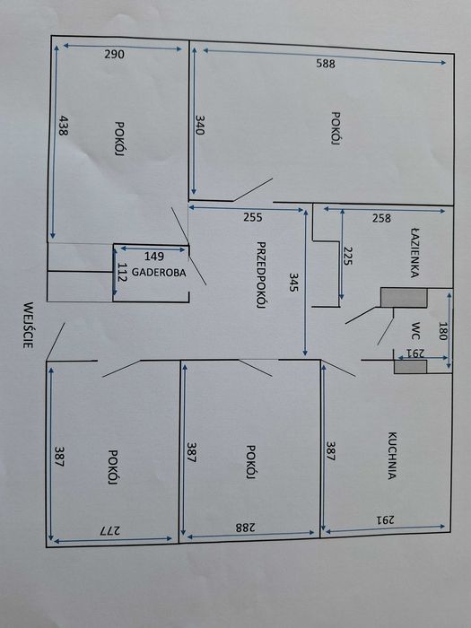Mieszkanie sprzedam 4 pok. 91,5 m2, 1/4p. garaż piwnica, BEZPOŚREDNIO