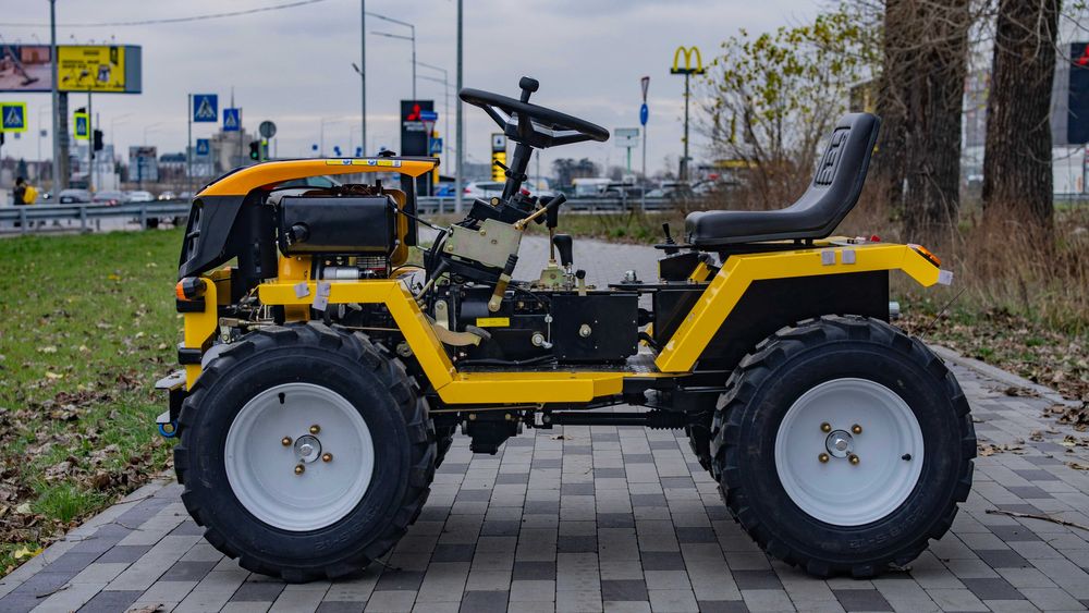 Мінітрактор AM-132DL 4x4! 2 Гідравліки! Переломка! BOM!