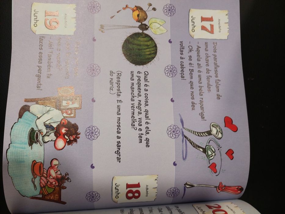 Livro de piadas infantil