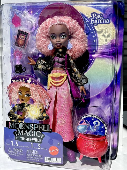 Лялька Monster High Moonspell Magic Rae Lumina Сонячна Відьма JMB91 Рей Люміна Монстер Хай Місячна Магія JNM26