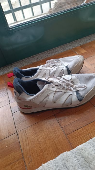 Sapatilhas brancas Lacoste