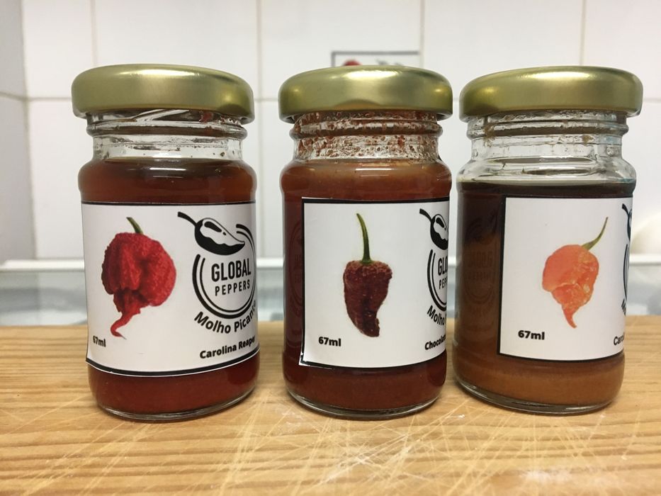 Molho picante de carolina reaper