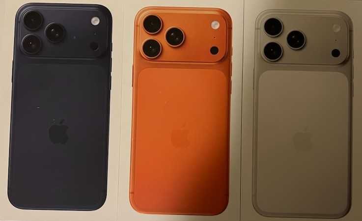 iPhone 17 Pro Max 512GB-niebieski, srebrny, pomarańczowy