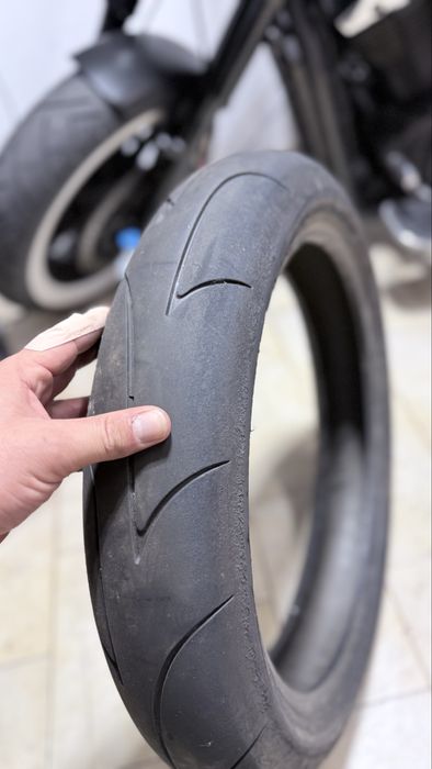 190-55-17  120/70/17 dunlop bridgestone pneus mota