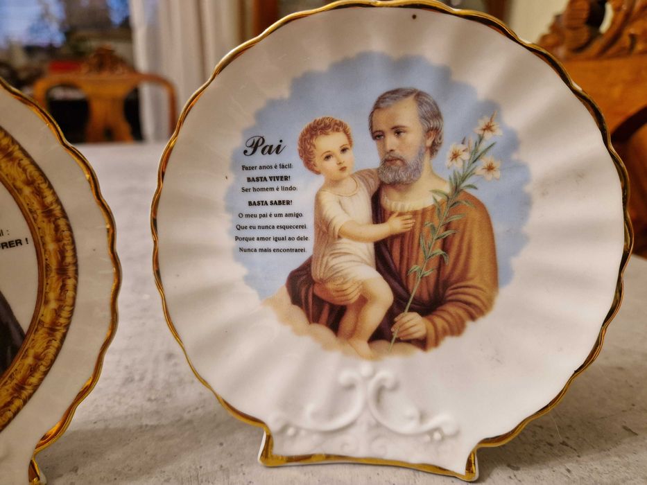 Para o pai e para a mãe pratos iguais