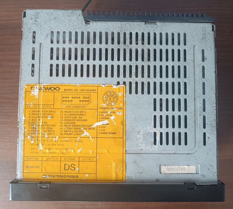 Автомагнитола DAEWOO AKF-0646WV