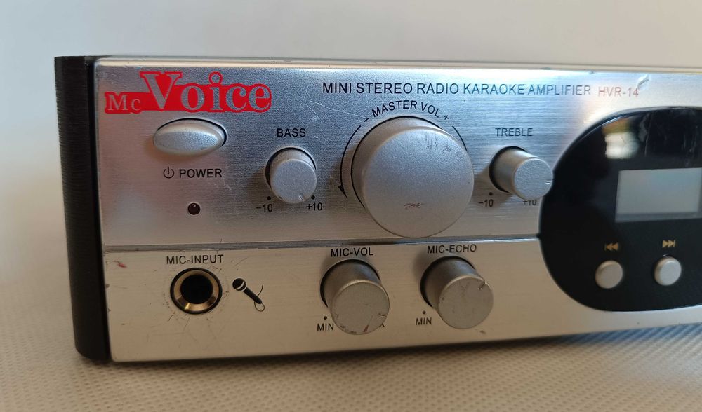 McVoice HVR-14 mini amplituner Karaoke