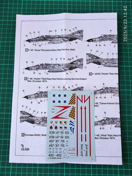 Kits Modelismo 1/72 - Decalques Aviação Militar