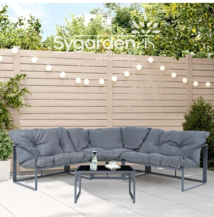 Zestaw mebli ogrodowych, rogowka+stolik.PRZECENA!